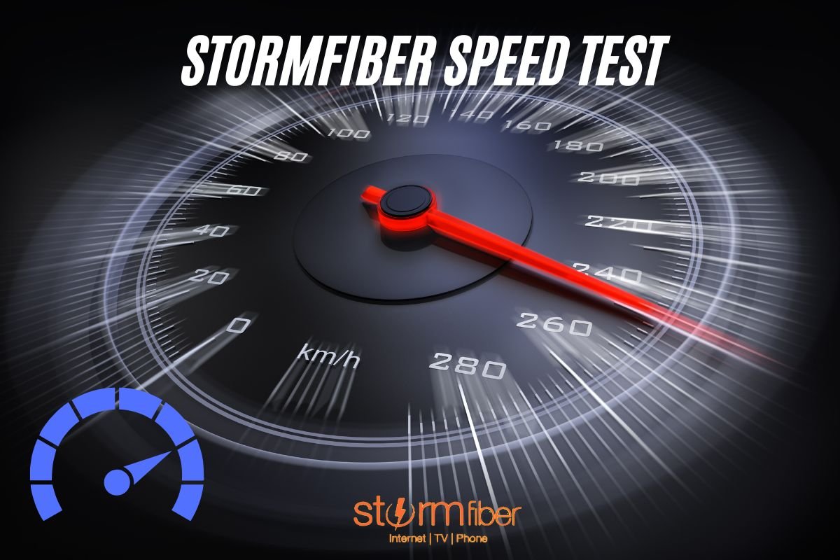 StormFiber Speed Test